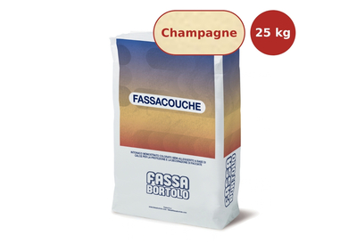 Enduit monocouche semi-allégé FASSACOUCHE Champagne Fassa Bortolo 25 kg FASS00007