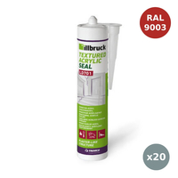 LD701 Mastic d'étanchéité plastique acrylique texturé blanc ILLBRUCK - RAL9003 ILL00012