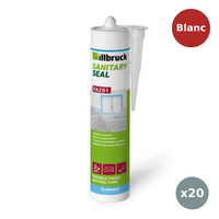 FA201 Mastic silicone sanitaire blanc 310mL ILLBRUCK ILL00013