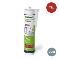 FA101 Mastic silicone menuiserie transparent 310mL ILLBRUCK ILL00015