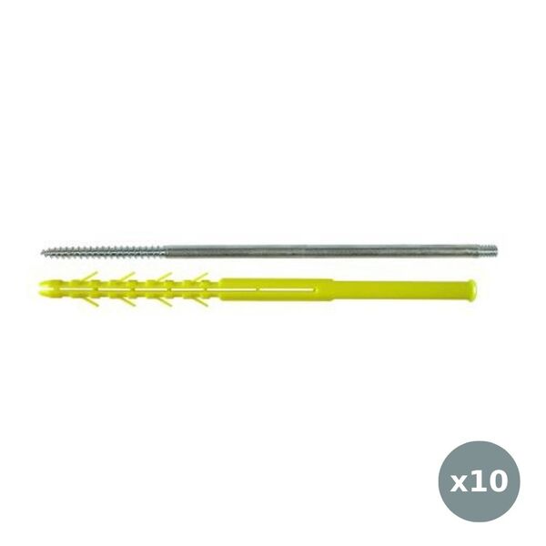 Fixation descente d'eaux pluviales M7 Ø10 x 280 mm spécial ITE ING00203