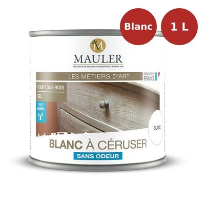 Blanc à céruser 1L Mauler blanc MAU00005