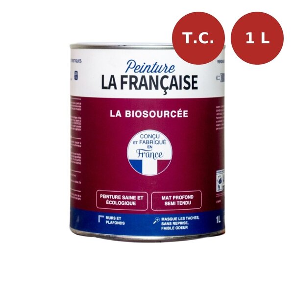 Peinture écologique La Biosourcée base teintes claires 1L PLF00031