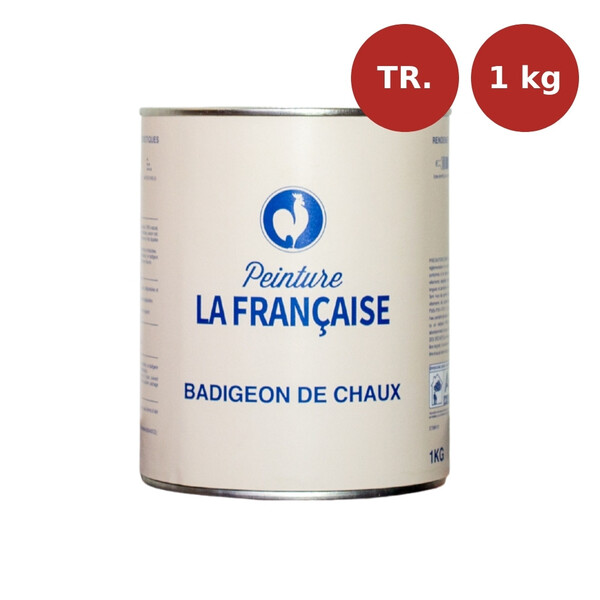 Badigeon de chaux 1kg base neutre/transparente PLF00110