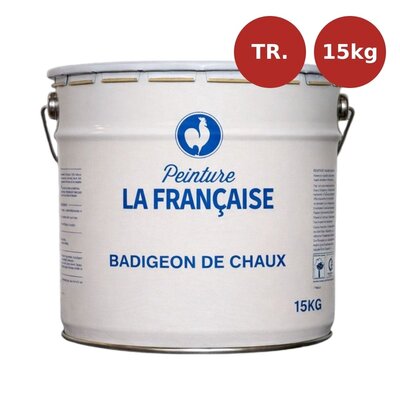 Badigeon de chaux 15kg base neutre/transparente PLF00112