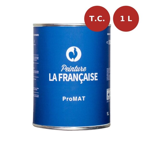 Peinture acrylique mate ProMat base teintes claires 1L PLF00149
