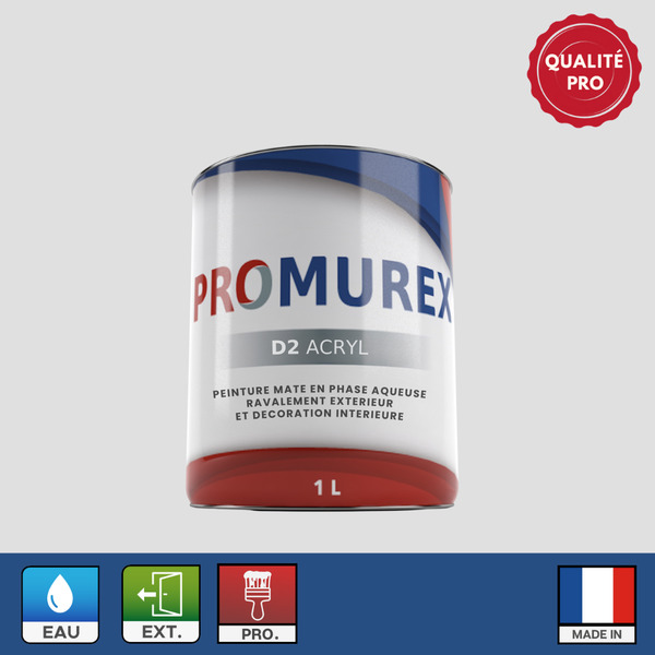 PEINTURE D2 ACRYLIQUE 1 KG PROD2ACRY1K