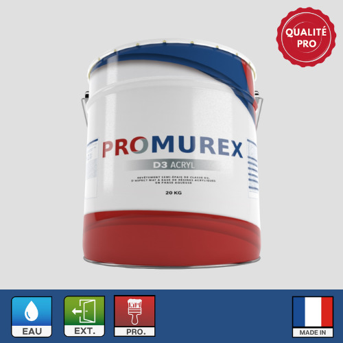 PEINTURE D3 ACRYLIQUE 20 KG PROD3ACRY20K