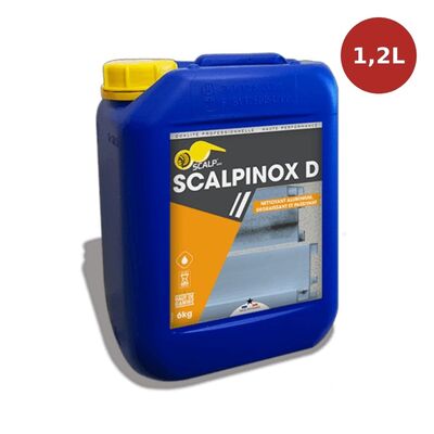 Nettoyant aluminium/inox multifonction Scalpinox D 1,2L SCA00025