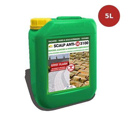 Hydrofuge et biocide Anti-M 3100 Scalp 5L SCA00082