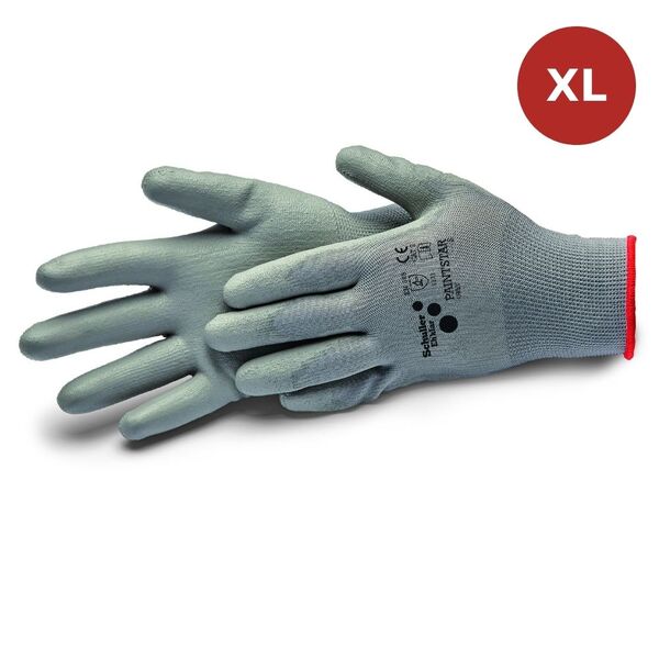 Gants revêtement PU blanc XL PAINTSTAR GRIS SCH00649