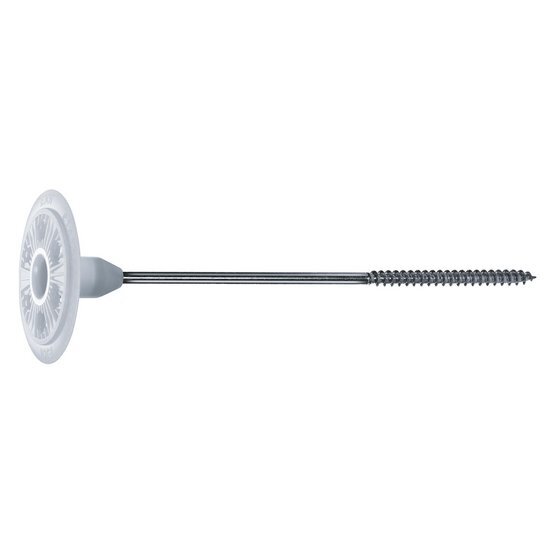 Cheville ITE à rosace avec vis à tête noyée EJOTHERM STR H 40 SEI00003