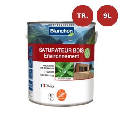 Saturateur bois environnement biosourcé 9L transparent BLAN0020