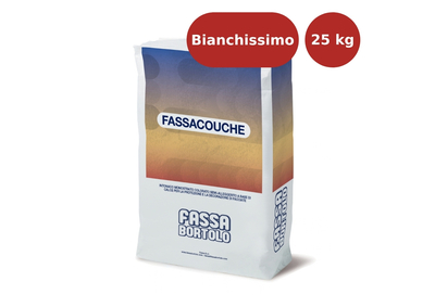 Enduit monocouche semi-allégé FASSACOUCHE Bianchissimo Fassa Bortolo 25 kg FASS00003