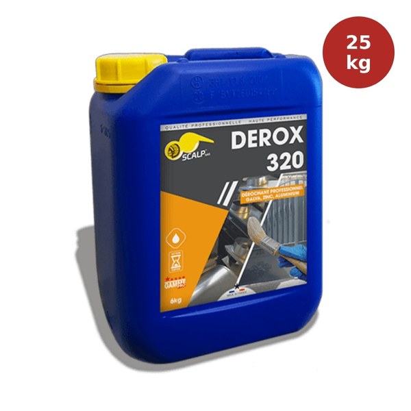 Dégraissant et dérochant métal Derox 320 Scalp 25kg SCA00038