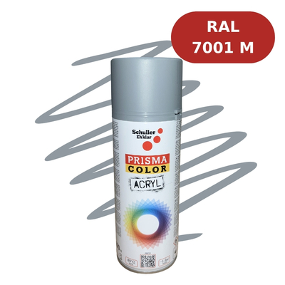 Aérosol Prisma Color Mat 400mL - RAL 7001M Gris Argenté Mat SCH01742