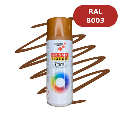 Aérosol Prisma Color 400mL - RAL 8003 Brun Argile SCH01746