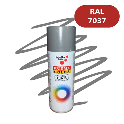 Aérosol Prisma Color 400mL - RAL 7037 Gris Poussière SCH01747