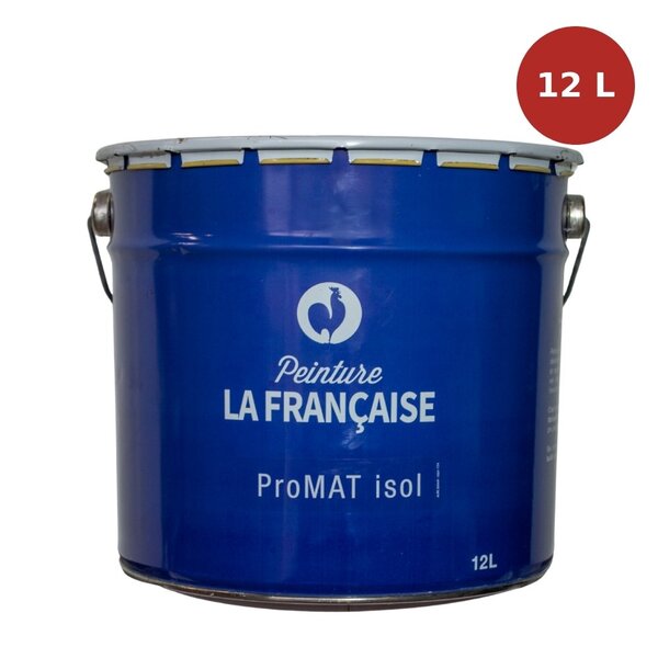 Peinture isolante Pro ISOL Mat blanc 12L PLF00100