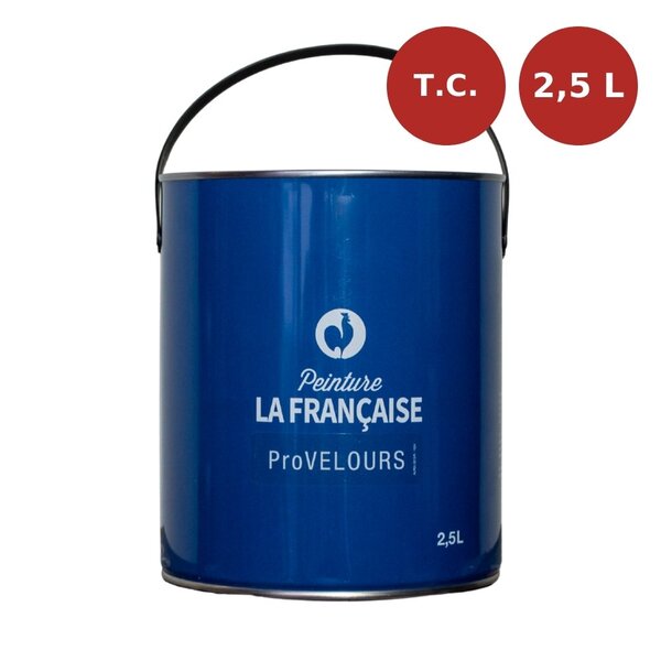 Peinture acrylique veloutée ProVELOURS base teintes claires 2,5L PLF00133