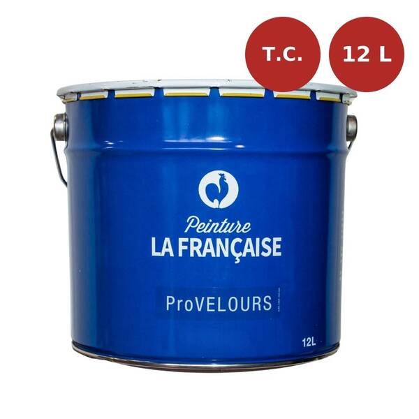 Peinture acrylique veloutée ProVELOURS base teintes claires 12L PLF00134