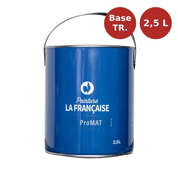 Peinture acrylique mate ProMat base transparente 2,5L PLF00145