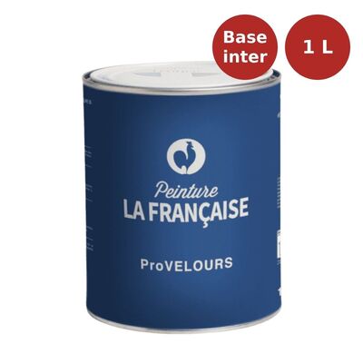 Peinture acrylique veloutée base intermédiaire ProVELOURS 1L PLF00135