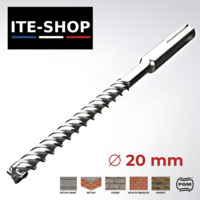 Foret 20mm SDS+ 4TG TIGER 2.0 450-400mm ECE05932