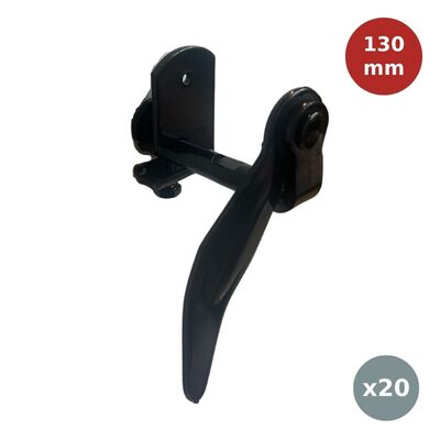 Arrêt de volet à visser 130mm avec butée ISODEPORT GEO00011