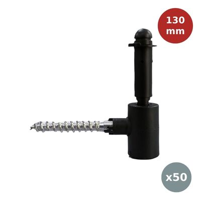 Gond de volet composite Ø14mm filetage bois GEO00016