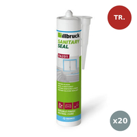 FA201 Mastic silicone sanitaire transparent 310mL ILLBRUCK ILL00014