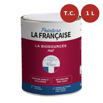 Peinture écologique La Biosourcée base teintes claires 1L PLF00031