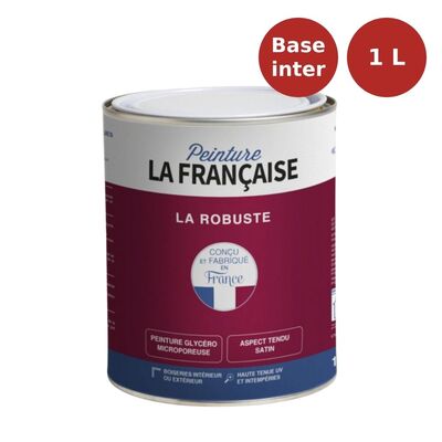 Peinture bois glycéro satinée La Robuste base teintes intermédiaires 1L PLF00053