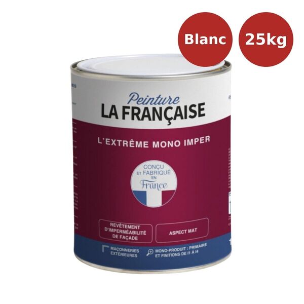 Revêtement d'imperméabilité PLF L'Extreme Mono Imper blanc 20kg PLF00126