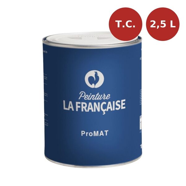 Peinture acrylique mate ProMat base teintes claires 2,5L PLF00150
