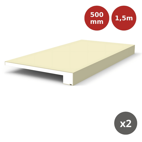 Appuis de fenêtre isolant 1,5m ISODEPORT 500 SMA00017