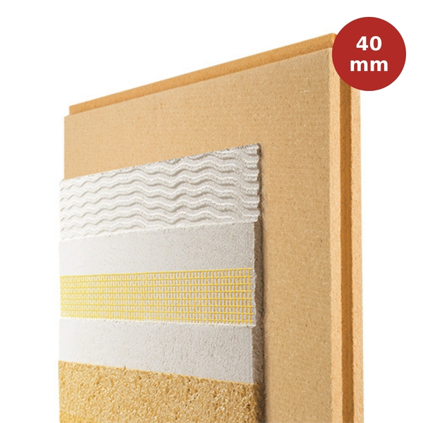 Grand panneau isolant fibre de bois ITE PAVAWALL GF XL 40mm SOP00477