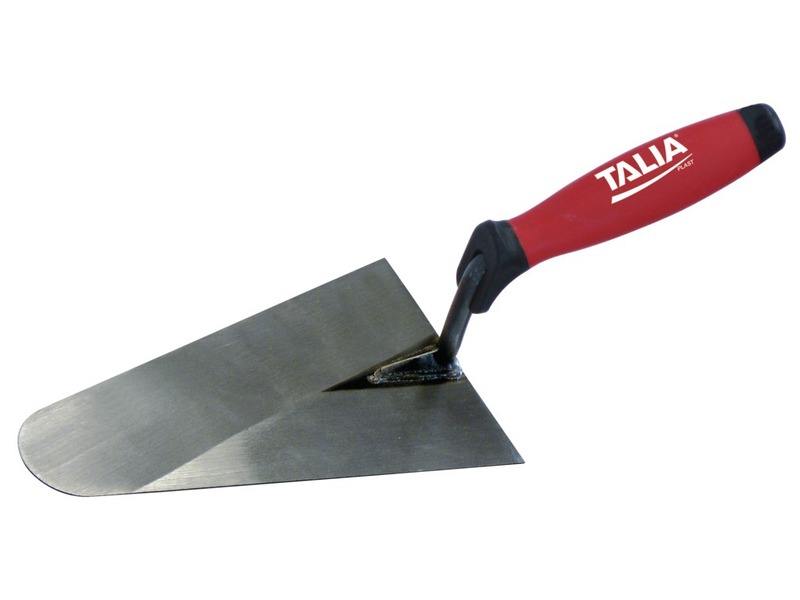 Truelle lisseuse bout rond 20cm manche bi-matière TAL00042