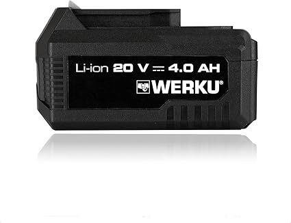 Batterie Li-ion rechargeable 20V/4Ah WERKU WER00002