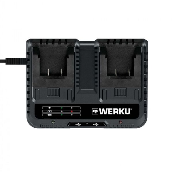 Chargeur double rapide 130W 2 x 2,3A WERKU WER00433
