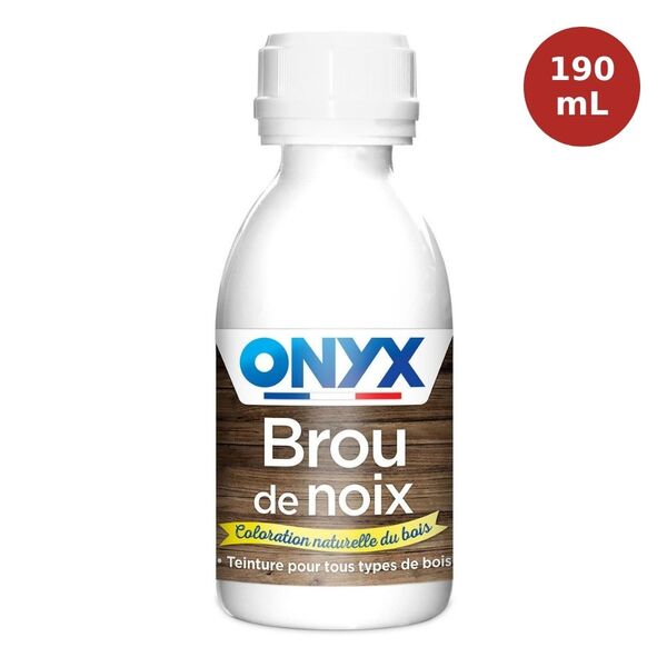 Brou de noix 190mL teinture bois Onyx ARD00040