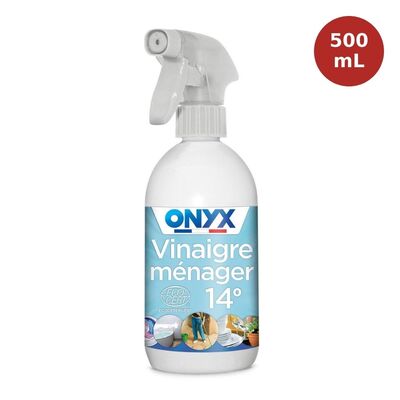 Vinaigre ménager 14° spray 500mL Onyx ARD00094