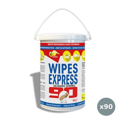 Lingettes nettoyantes universelles Wipes Express 90 Scalp SCA00124