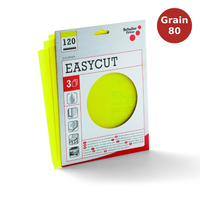 Papiers de verre par 3 EASYCUT SET grain 80 SCH00167