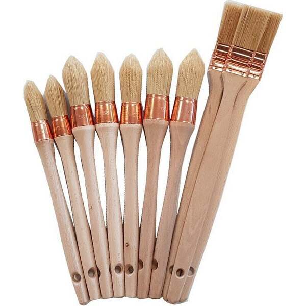 Lot 10 brosses bâtiment rechampir et radiateur SCH01762