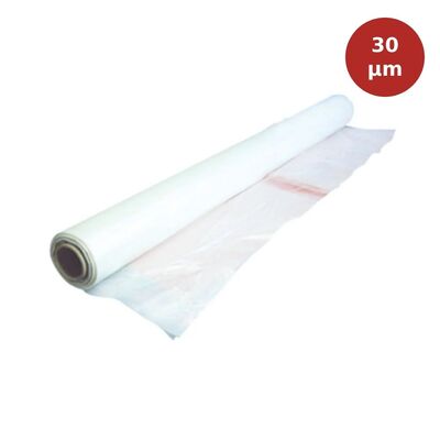 Bâche de protection chantier, polyane 30 microns, 3 x 25m VEO00175