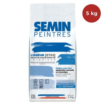 Enduit de finition extra-fin intérieur Lisseur ETS2 5kg SEM00153