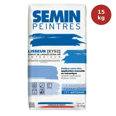 Enduit de finition extra-fin intérieur Lisseur ETS2 15kg SEM00155