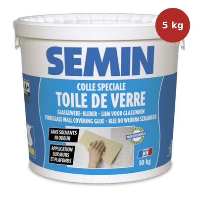 Colle toile de verre SEMIN 5kg SEM00192