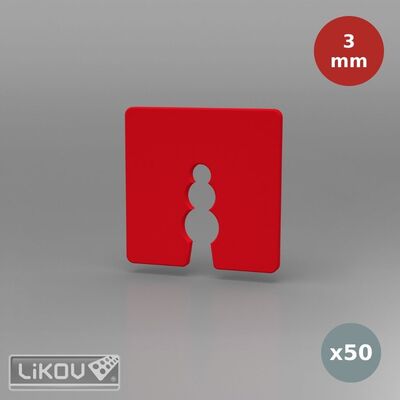 Cale d'ajustement ITE 3mm LIK00106